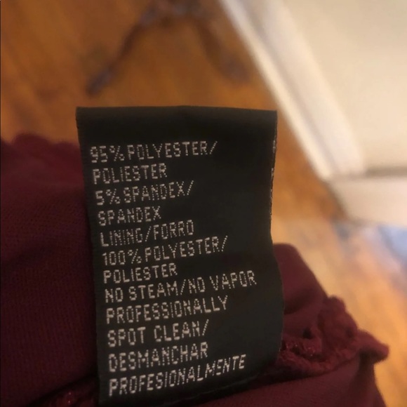 Maroon glittery dress Medium - Picture 8 of 8